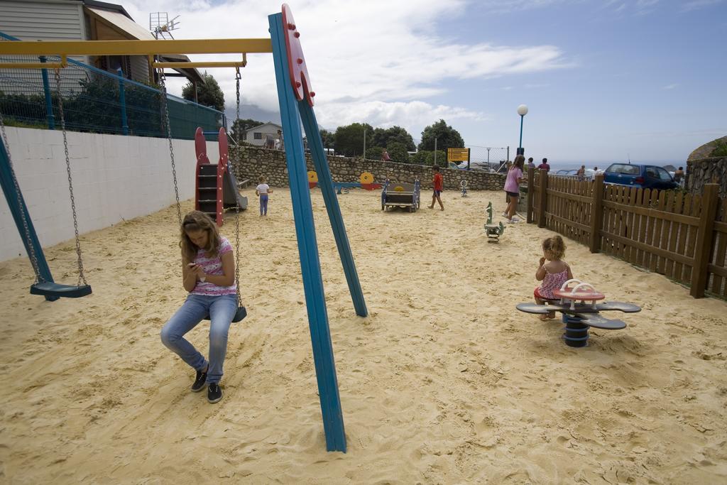 Camping 1ª O Muino - Bungalow Park Oia Eksteriør billede